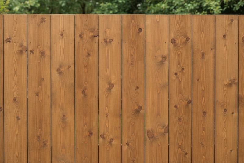 Timber fencing